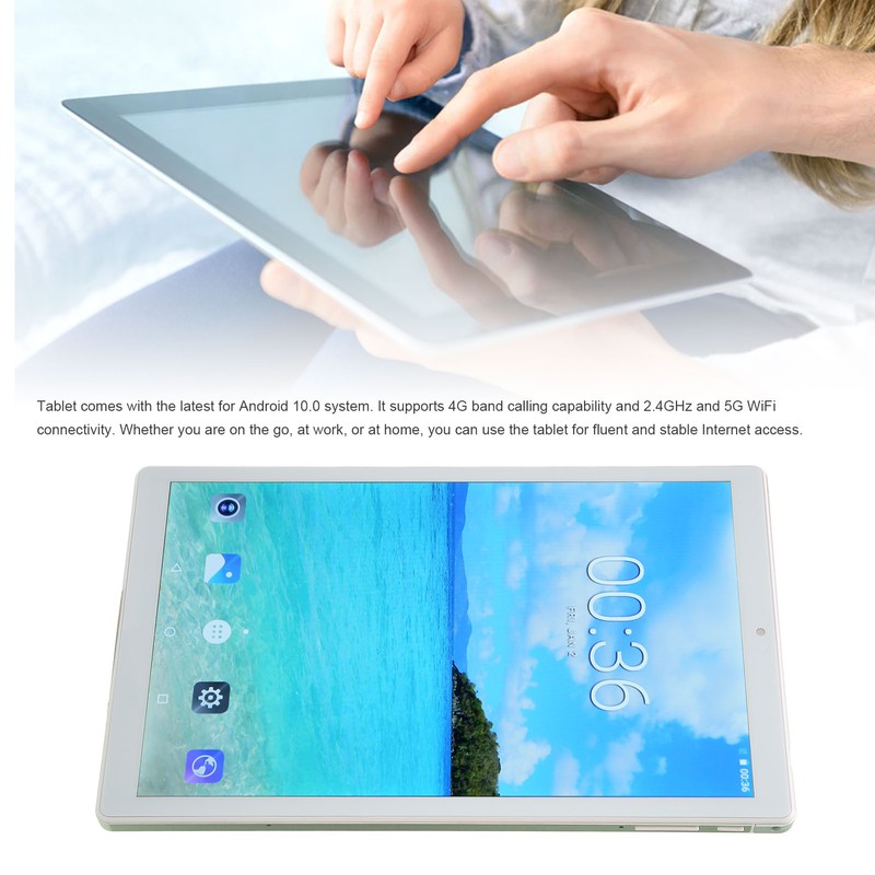 10.1in Tablet 6GB RAM 128GB ROM Front 5MP Rear 8MP