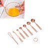 Measuring Spoons 7 in 1 Stainless Steel Stackable Design Multifunction