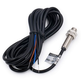 Heschen Inductive Proximity Sensor Switch PR08-1.5DP2 Cylindrical Type DC 12-24V 3 Wire PNP NC(Normally Closed) CE