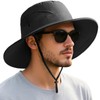Summer Sun Hats for Women Men Waterproof Foldable Bucket Hat