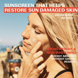 Thrive Natural Care Moisturizing Mineral Face Sunscreen SPF 30, 2 Ounces, Lightweight Moisturizer Broad-Spectrum Natural Face Sunblock with Clear Zinc Oxide & Antioxidants, Vegan Non Greasy, Pack of 3