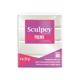 Polyform Premo! Sculpey Polymer Clay 2 Oz: Pearl