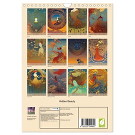 Hidden Beauty (Wall Calendar 2026 DIN A4 Portrait), CALVENDO 12 Month Wall Calendar
