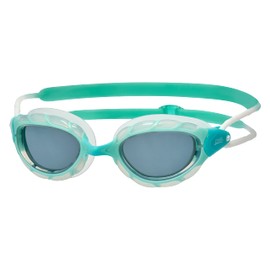 Zoggs Unisex Predator Schwimmbrille, Green/Clear/Tint Smoke, Einheitsgröße