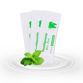 HAIFOTRVA Too Small Bulk Travel Size Toothpaste Pack of 200,0.105 oz Extra Small Toothpaste Travel Size Bulk Mint Mini Disposable Toothpaste for Hotel,Guests,Homeless,Charity(Only Good for Single Use)