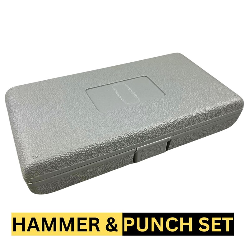 WEDGE 11 Piece Hammer & Punch Set | Includes 8