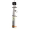 Trophy Ridge Hex Light 5 Arrow Quiver Black ,One Size