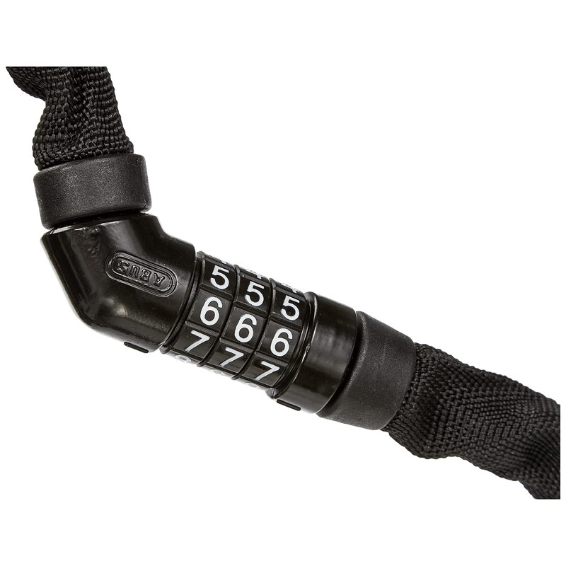 Abus Unisex 4804c/110 Steel-o-chain, Black
