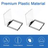 INCREWAY PC Power Button Cover, 2PCS Button Switch Cover Dustproof