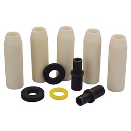 Skat Blast Large Ceramic Nozzle Combo Pack for Skat Blast Power Siphon Sandblasting Guns, Made in USA, 6300-70