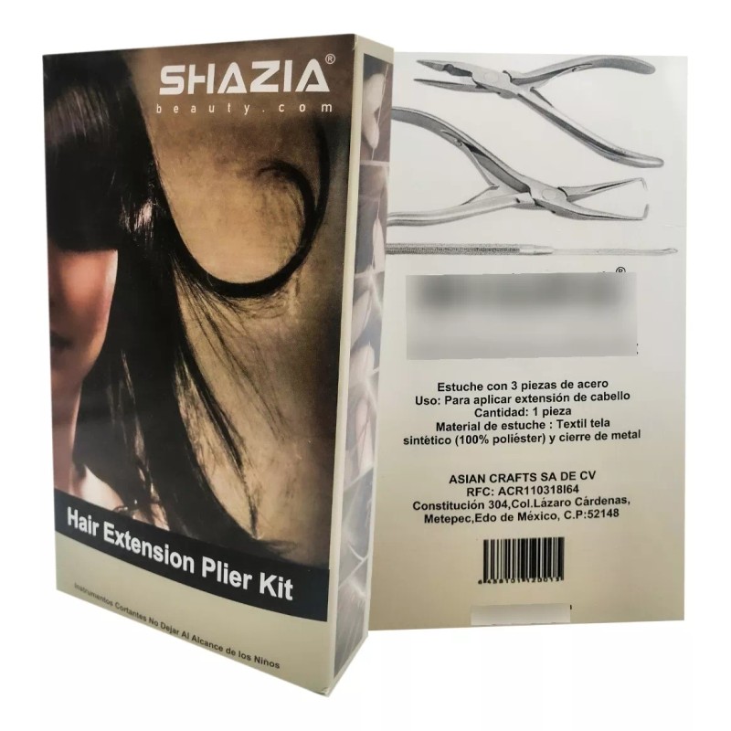 Shazia 6 Estuches / Kit Para Extenciones De Cabello Calidad