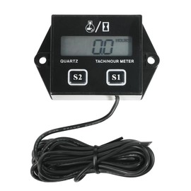 UBOG Tachometer,Small Engine Tachometer,Car Accessories Tachometer for Small Engines,Motorcycle Tachometer,Waterproof Inductive Tachometer for Chainsaw Marine ATV Motorcycle UTV Engine Lawn Mower