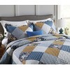 Travan 3-Piece King Bedspread Quilt Sets Patchwork Floral Oversized Reversible