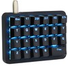 Koolertron 23-Key One-Handed Mechanical Keypad, Blue LED Backlit Portable Mini