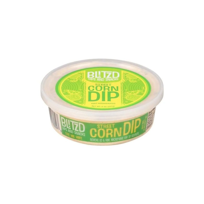Blitzd Street Corn Dip, 8 oz, 4 Pack
