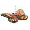 Monarch Butterfly Ceiling Fan Pull-Yellow Orange Black-3D Design