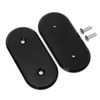 2 Pcs AC Delete Firewall Hole Plug Aluminum Car AC
