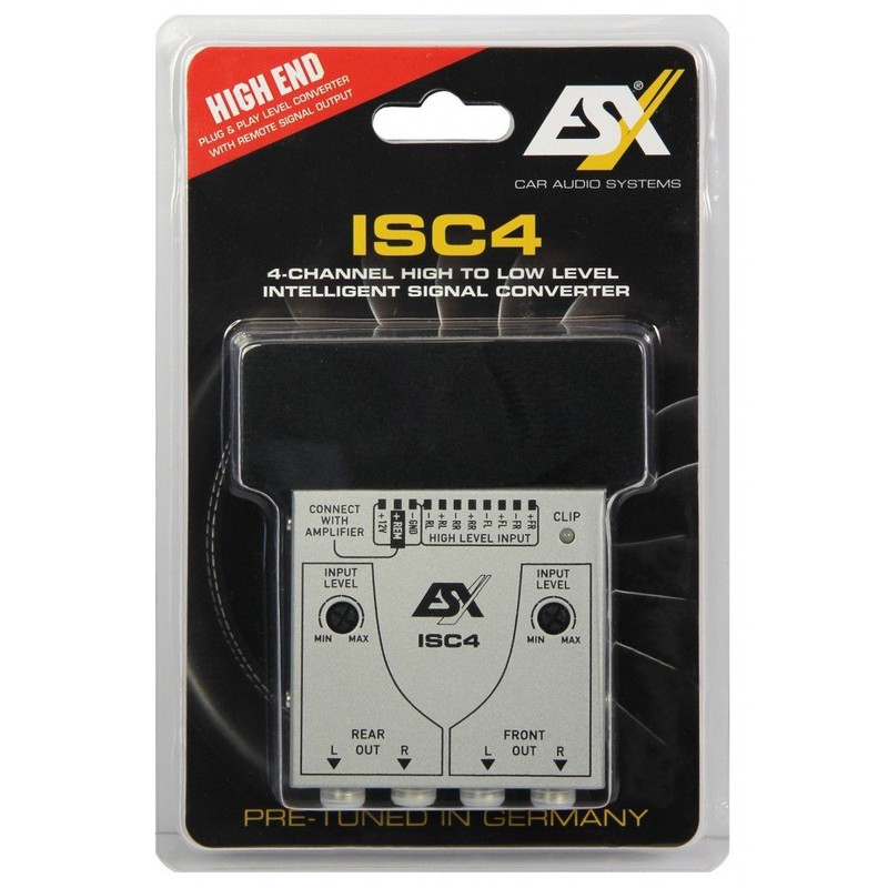 ESX ISC4High to Low Level Adapter-4-Channel High Low Converter
