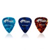 Guitar Picks with Storage Tin - 12 Medium Guitar Plectrums