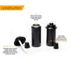 Backyadda Torch Replacement Canisters (16 oz). Compatible with Tiki Torches.