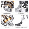 Salt Freshwater Metal Heavy Duty Lightweight Casting Spinning Fishing Reel