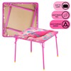 Idea Nuova Trolls 3 Piece Children's Activity Square Table and