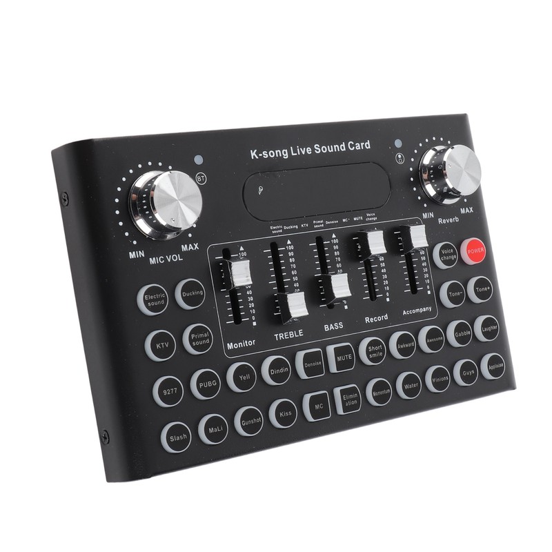 Sound Mixer Compact 820mah 18pcs Special Effect Buttons 5pcs Sound