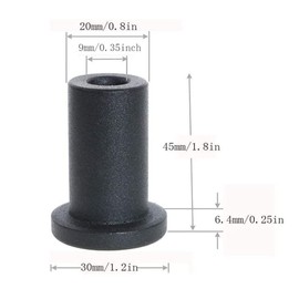 1-7/9"Barn Door spacers,barn Door spacers1-7/9inch,Sliding Barn Door Hardware Track Spacers for Flat Track (1-7/9inch)