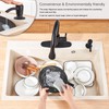GAGALIFE Kitchen Sink Soap Dispenser with 17 OZ Large Bottle