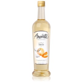 Amoretti Premium Syrup, Triple Sec, 25.4 Ounce (Pack of 12)
