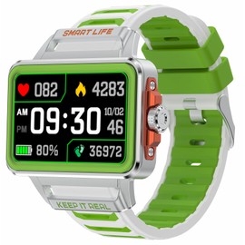 Kids Smart watch for Children 1.57 Puzzle Games Heart Rate Sleep Monitor HR SNS/SMS Message Reminder Waterproof Fitness Tracker Pedometer Remote Music Flashlight Birthday Present Gifts for Boys Girls