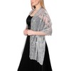 Ladiery Sequin Floral Shawls and Wraps for Evening Dresses,Women sparkly