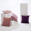 MIULEE Set of 4 Velvet Cushion Covers Soft Decorative Square