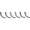 6X Gas Hob Stove Cooker Flame Symbols Decals Indicators Knob