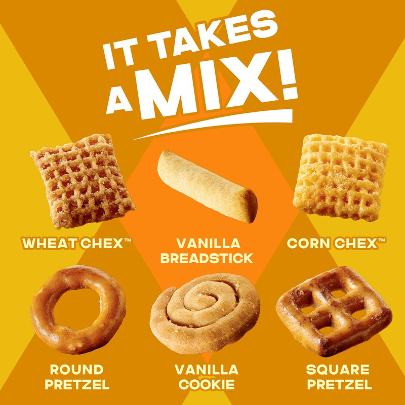 Chex Mix Honey Nut Snack Mix, Sweet & Salty Snack