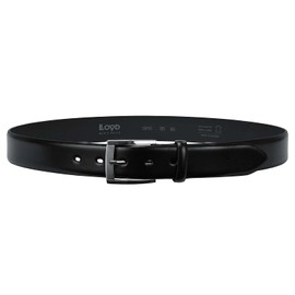Lloyd Men's Leather Belt 35mm Pin Buckle, black