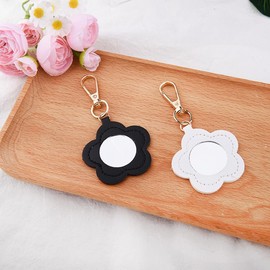 Makeup Mirror Set for Women Girls Portable Mirror Keychains for Purse Bag Travel Cosmetic Mirror Key Chains for Women Bag Decoration Accessories Y2k Keychain Gift for Sister Daughter Birthday Gifts