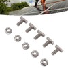 15 Set Hammer Head Screws M8 Stainless Steel Screws for