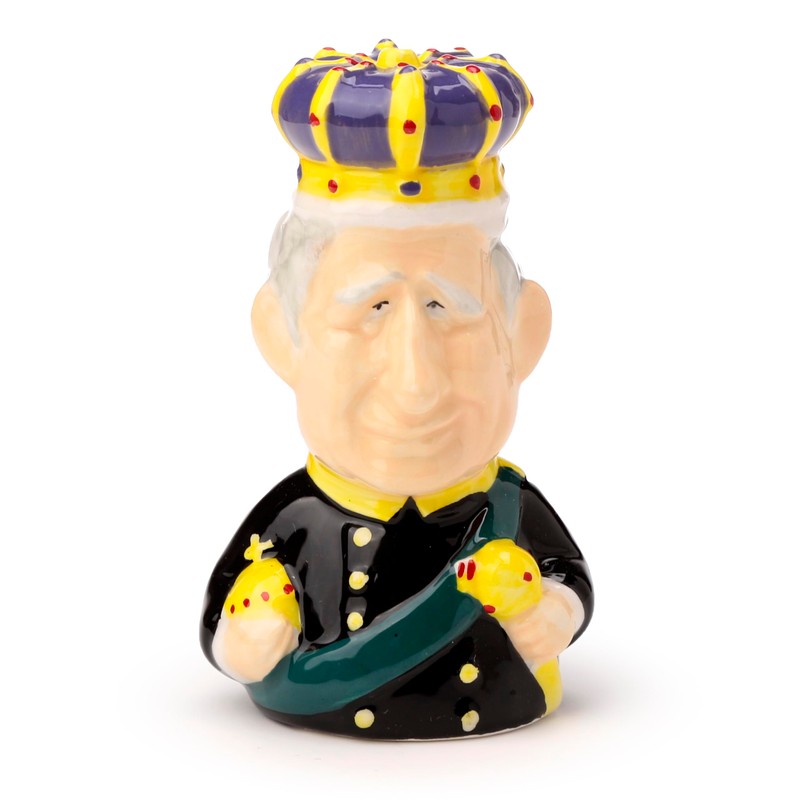 King Charles III Salt & Pepper Set