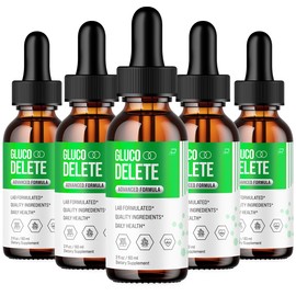 Gluco Delete (5 Pack) Gluco Delete – GlucoDelete Extra Strength All Natural Healthy Organic