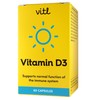 Vitl Vitamin D3 Supplement - 60 Vegan Softgel Capsules -