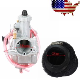 Unbranded 26mm for Mikuni Carburetor Carb and Air Filter 110cc 125cc 140 SDG SSR Pit Bikes