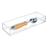 InterDesign 10 x 30.5 x 5 cm Clarity Drawer Organizer