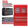 "Magnetic" Tool Box - Tool Chest Organizer Labels (Blue Edition)