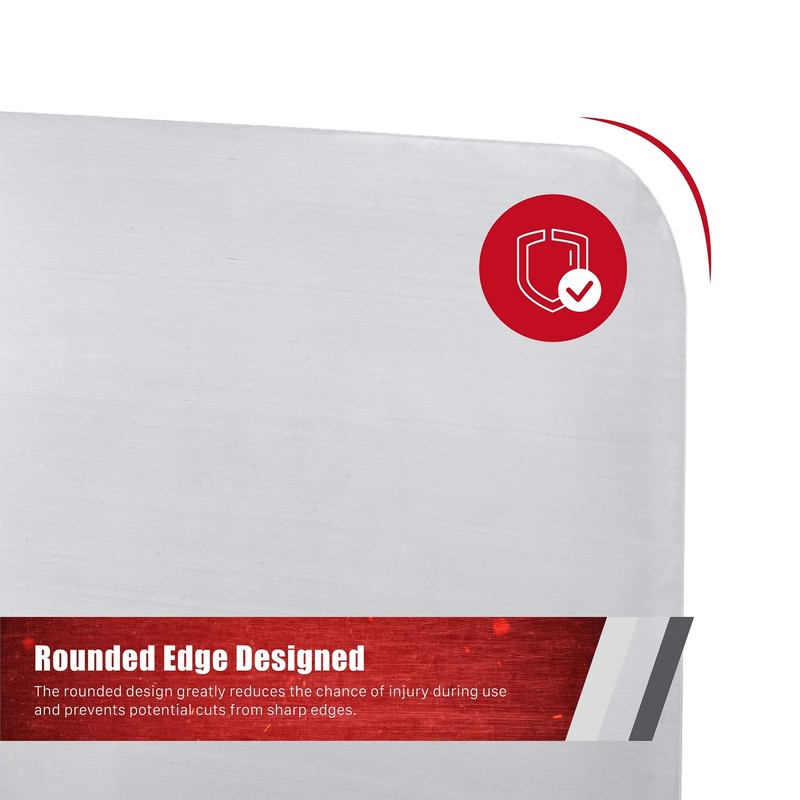 DuraSteel Stainless Steel Sink Splash Guard - 17" x 12"