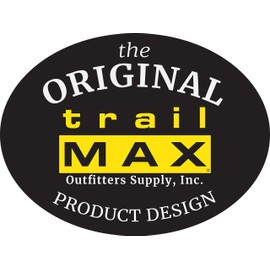 TrailMax 500 Series Cantle Horse Saddlebag for Trail Riding, 1680-denier Ripstop Nylon, Glacier Blue & Frost