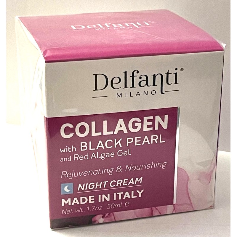 Delfanti Milano Collagen with Black Pearl & Red Algae Gel