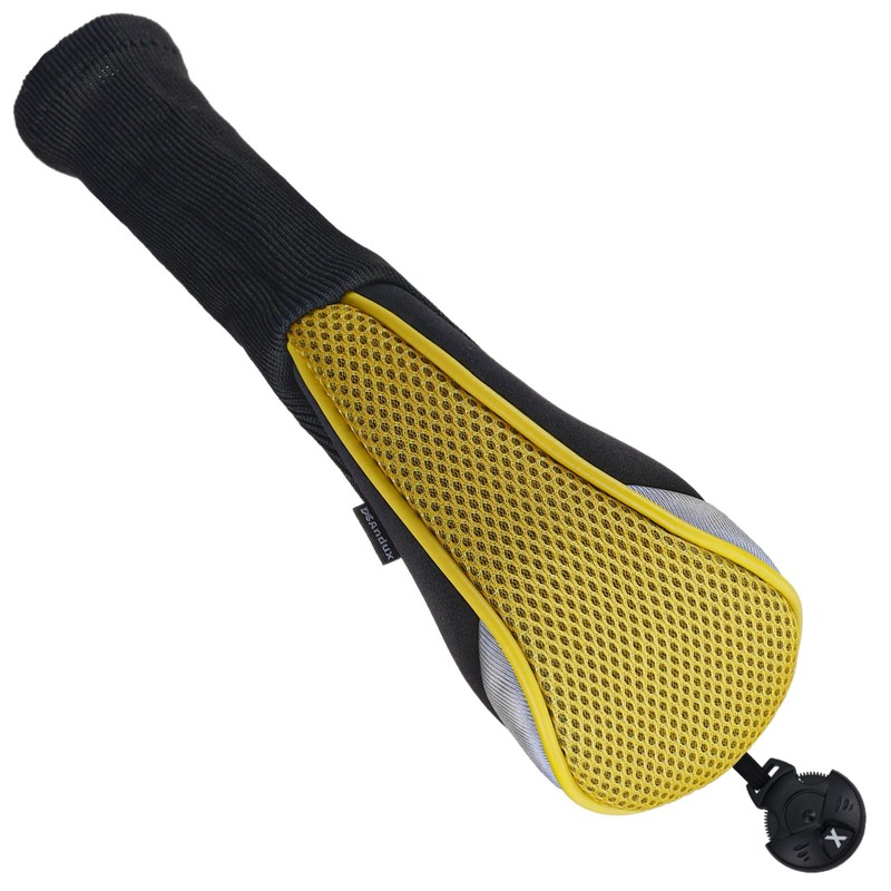 Andux 3Pack Long Neck Golf Hybrid Club Head Covers Dial