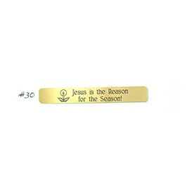Longaberger Basket Tag #30 - Jesus is The Reason for The Season