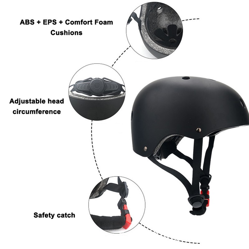 Cycle Skateboard Helmet Roller Skating BalanceBike Helmet Child Adults Skating